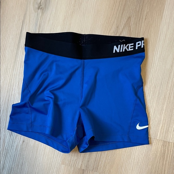 Nike Pants - Nike Women’s Blue Compression Training Shorts Size M